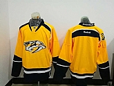 Nashville Predators Blank Yellow Stitched NHL Jersey,baseball caps,new era cap wholesale,wholesale hats